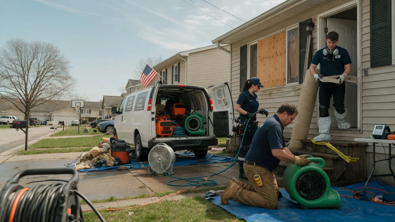 Water Damage Restoration in Elkhorn, WI near me